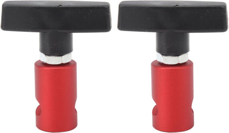 Set mit 2 Hebeklammern für Motorhaube und Zündkerzenhalterung, 2-in-1-Werkzeug für Motorhaube und Heckklappe, rot