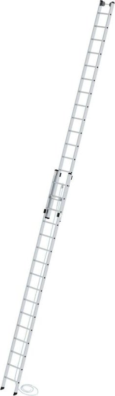 Günzburger Steigtechnik - Sprossen-Seilzugleiter 2tlg. ohne Traverse 2 x 16 Sprossen - 021216