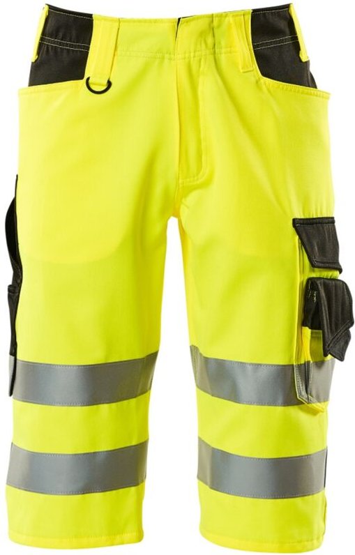 Warnschutz-Shorts Luton 15549-860 Gr. C49 hi-vis gelb/schwarz - Mascot