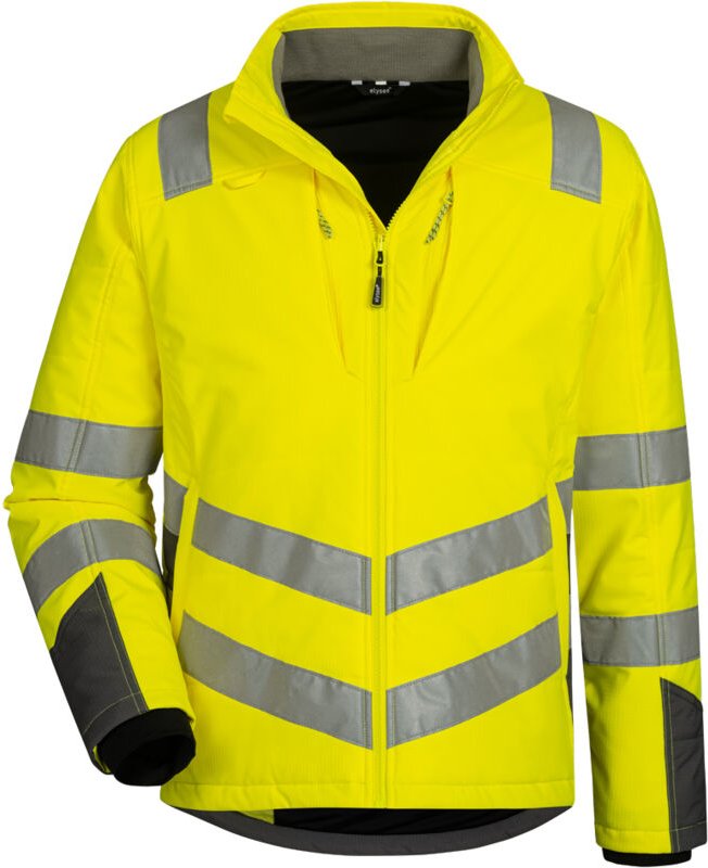 Gr .XS (42/44) EBERLIN WARNSCHUTZ STEPPJACKE gelb EBERLIN HIGH VISIBILITY PA
