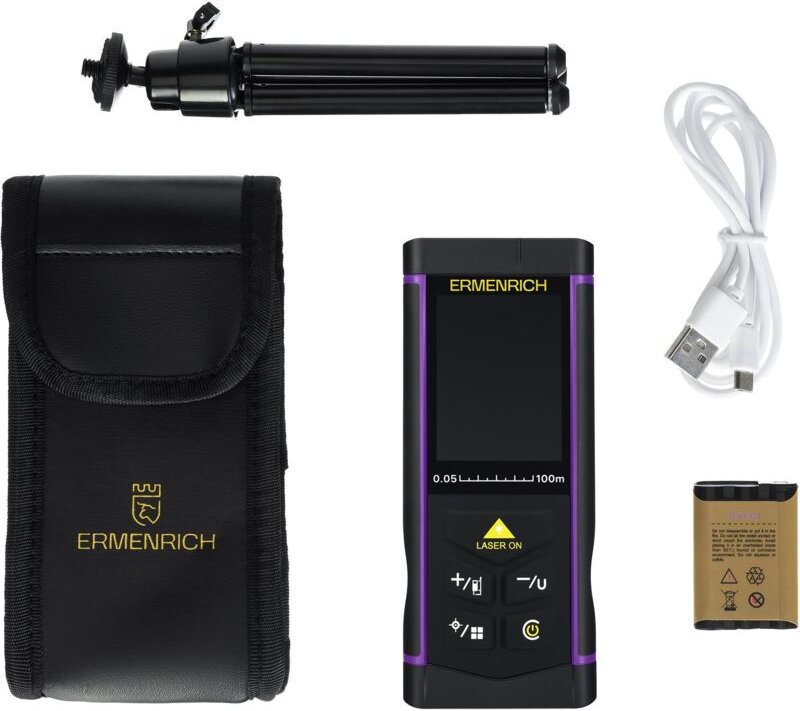 Elektronisches Messgerät Levenhuk Ermenrich PRO LR100 rot 100 Meter