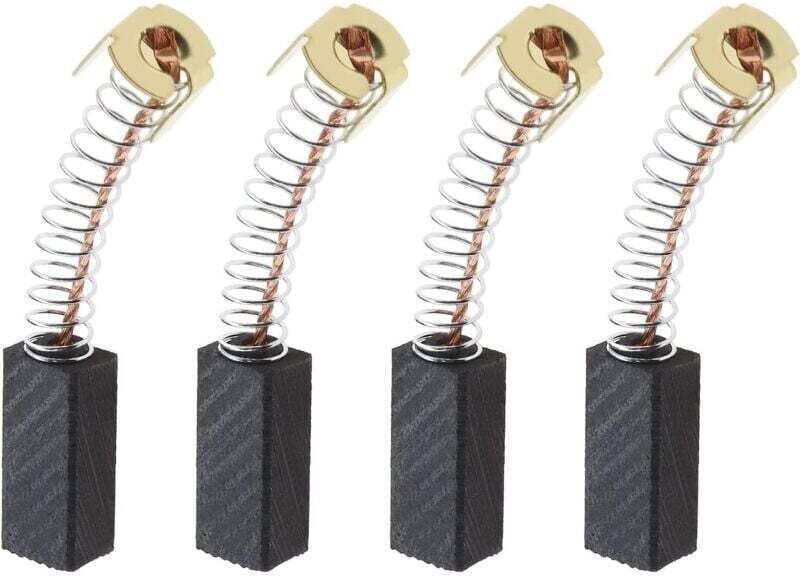 Paar Kohlebürsten für Motoren, kompatibel mit Hitachi-, Makita-, Milwaukee- und Panasonic-Elektrowerkzeugen, 6,5 x 13,5 ...