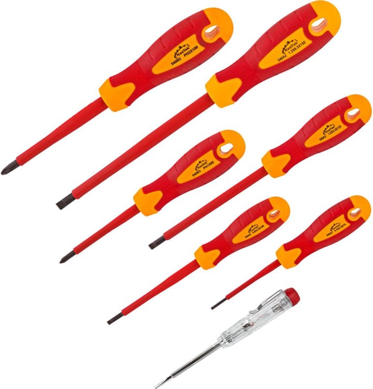 Elektriker Schraubendreher Set 7 tlg. - Kestek