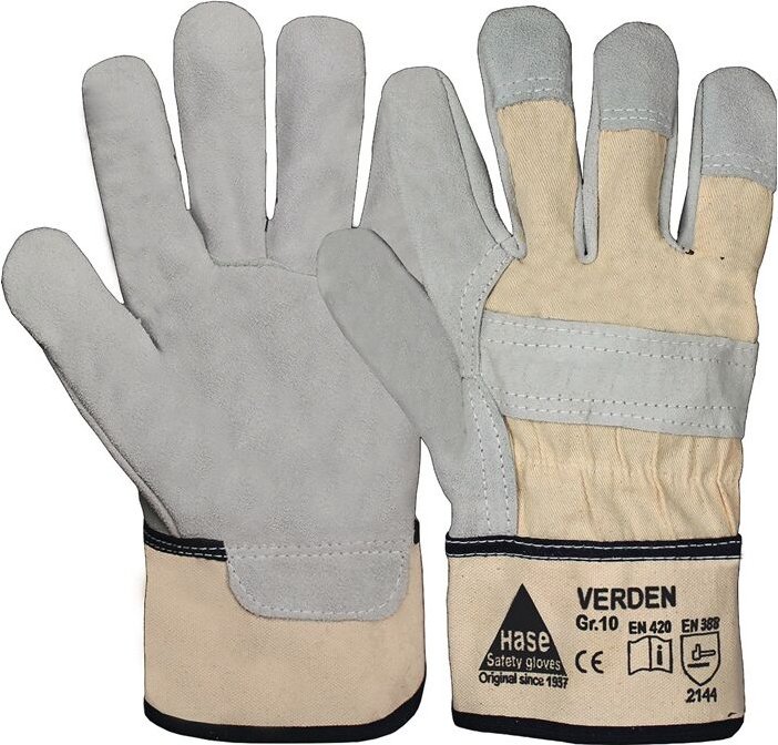Hase Safety Gloves - hase 211400-10 Handschuhe Verden Größe 10 natur/beige en 388 PSA-Kategorie ii