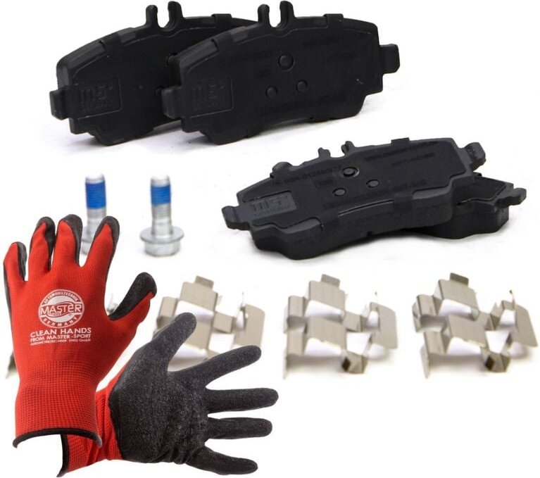 BREMSBELÄGE "MS" PREMIUM vorn MERCEDES A (W168) 1.4/1.6/1.7D 07.97-08.04 13046028332N-SET-MS