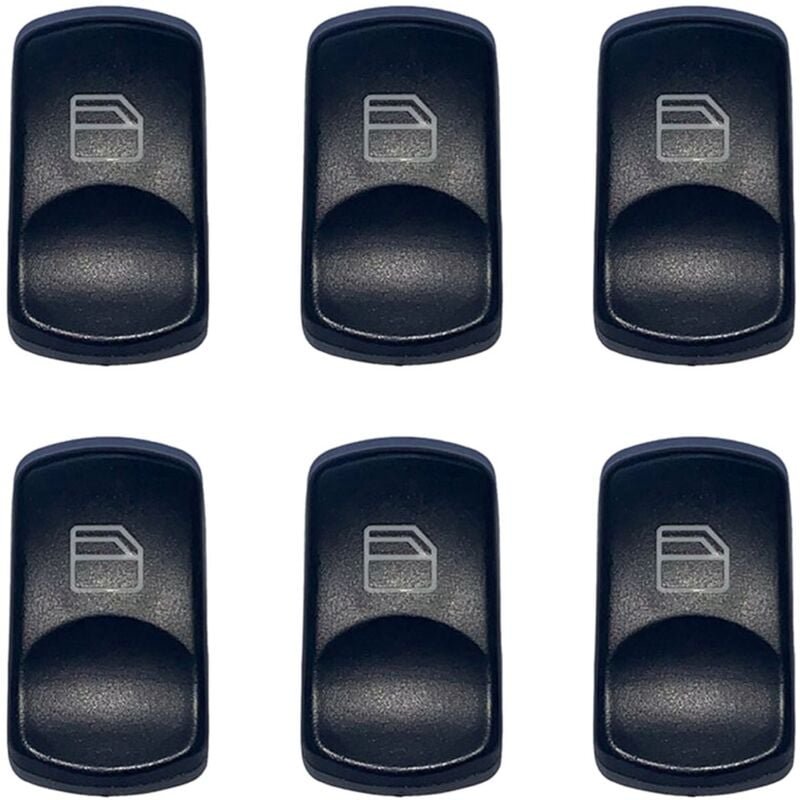 Tlily - 6X für Sprinter W906 Fenster Schalter Knopf Abdeckung Vorne Links (Beifahrer) A6395451913
