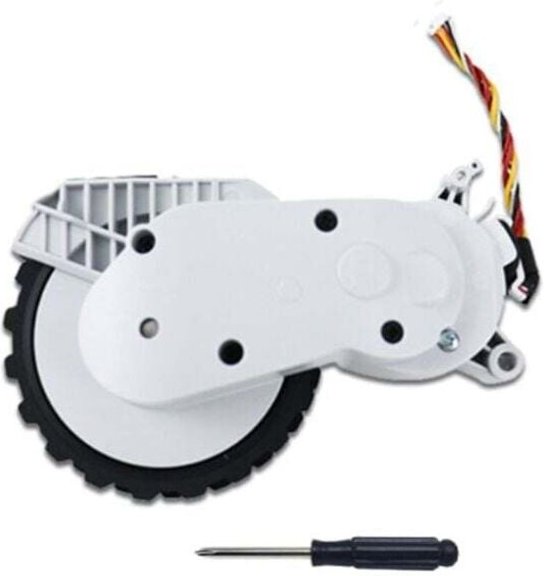 Verbesserte Version des rechten Radmotors als Ersatzteil für Saugroboter, kompatibel mit E10, B112, E12, C103 und 3C