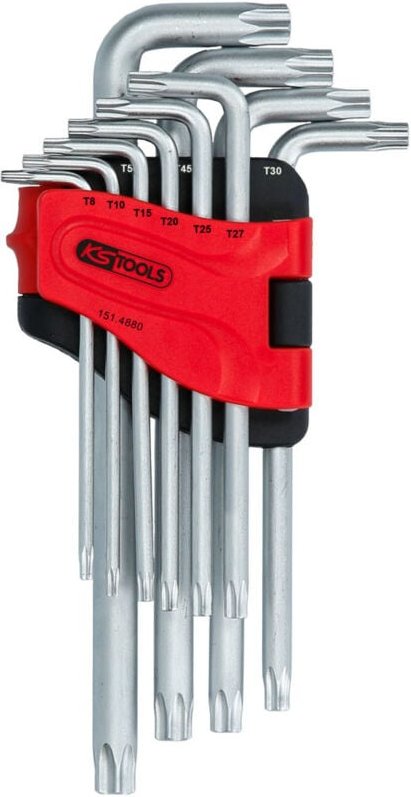Thumbnail - KSTOOLS Satz mit 10 gekrümmten Torx-Schlüsseln - 151.4880