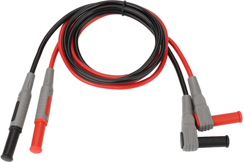 4-mm-Bananenstecker-Messleitung mit Standardkappe, rutschfestem Design, Isolierung, flexiblen Silikondrähten, 4-mm-Prüfs...