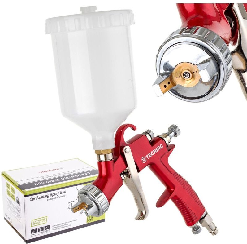 Lvlp Spritzpistole Düse 1,5 Mm 600ml Malerei Lackierung Farbe