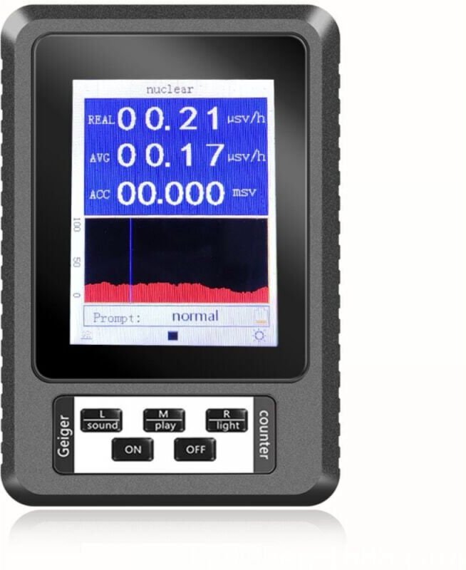 Cyslmuk - XR1-B Geigerzähler, Detektor für Kernstrahlung, Detektor für ionisierende Strahlung