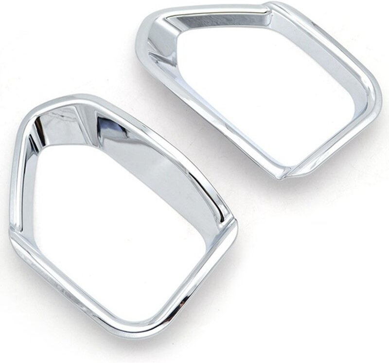 Tlily - Für xv Crosstrek 2017 2018 2019 Chrom Hinten Nebel Licht Lampe Abdeckung Foglight Stoßstange Trim Molding Zubehö...