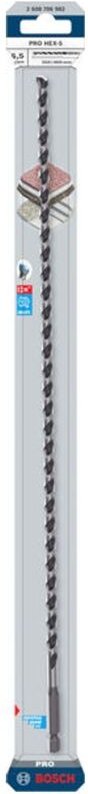 Bosch PRO Bohrer HEX-5, 6,5 x 350 x 400 mm
