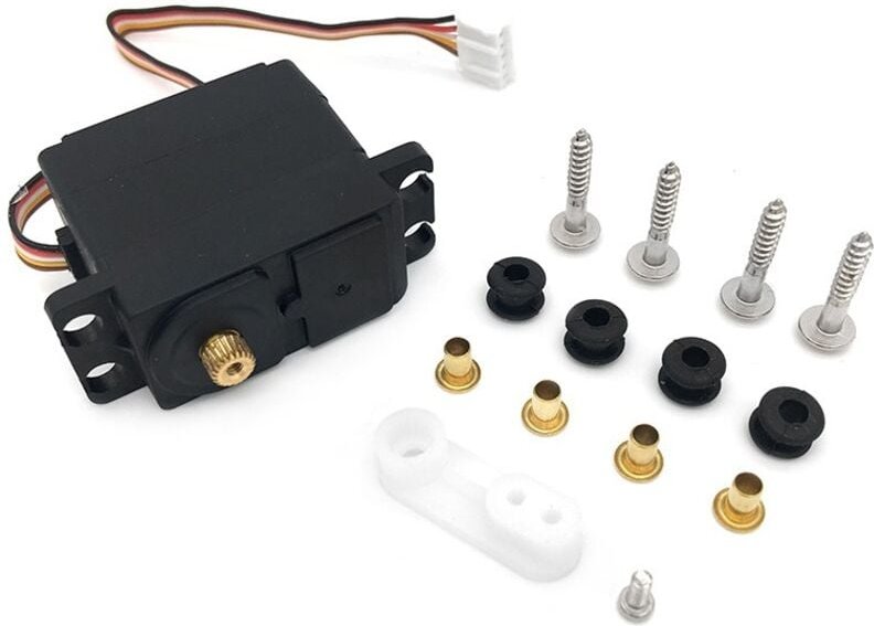 Verbesserter FY-S3 SB1513 2,8 Kg 5-Draht-Servo mit Metallgetriebe für High Speed RC-AutozubehöR