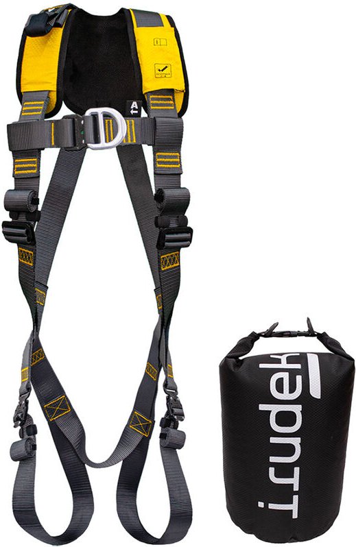 Irudek Expert Pro 55 Absturzsicherungsgurt - L/XXL - Schwarz / Gelb