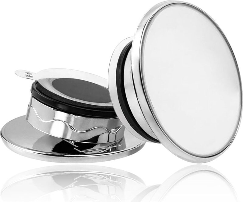 2 Stück Auto-Spiegel für den toten Winkel mit Saugnapf, Auto-Eckspiegel, hd, rund, 360° drehbar, verstellbarer Saugnapf,...