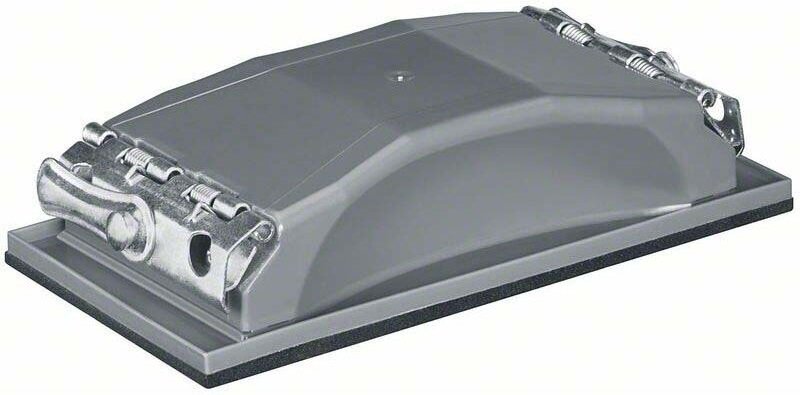 No Brand - Handschleifklotz, aus Kunststoff, mit Spannvorrichtung, 160 x 85 mm