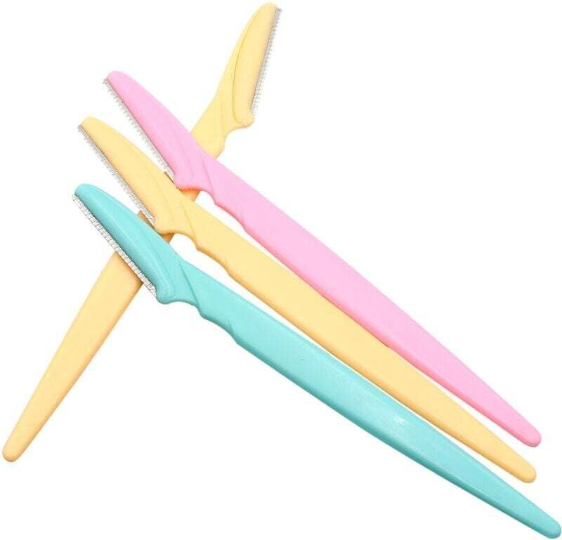 Rasierer zur Entfernung feiner Härchen an Augenbrauen, Hals und Gesicht