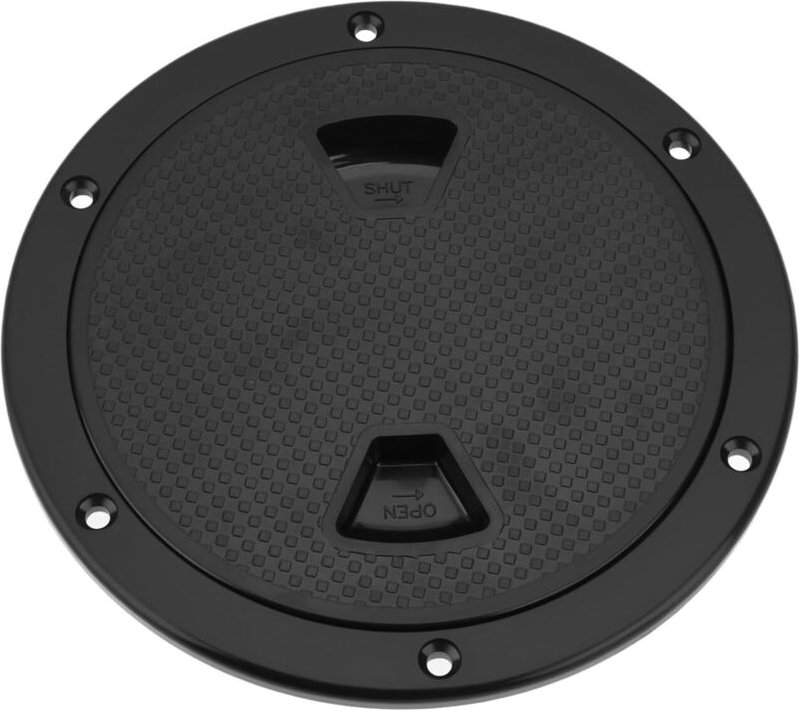 runde Inspektionslukenabdeckung für Boote mit abnehmbarer Abdeckplatte und vorgebohrten Löchern für Boote, Yachten und W...