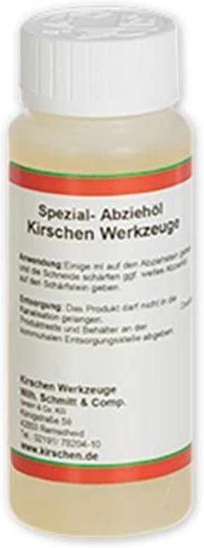 Kirschen Spezial Abziehäl Inhalt 100 ml für Abziehsteine, Öl für Wetzsteine