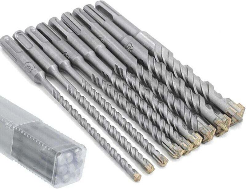 SDS-Plus-Betonbohrer – 5–16 mm – Länge 160 mm – Für Beton, Ziegel, Stein, Zement – Hohe Leistung