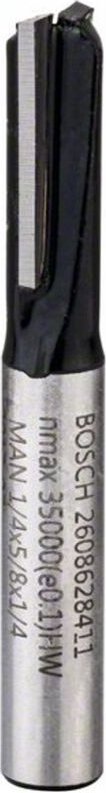 Nutfräser 1/4, D1 6,35 mm, l 16 mm, g 48 mm - Bosch