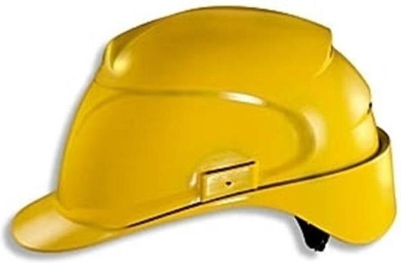 Schutzhelm uvex airwing E-WR 9760130 gelb ohne Lüftungen