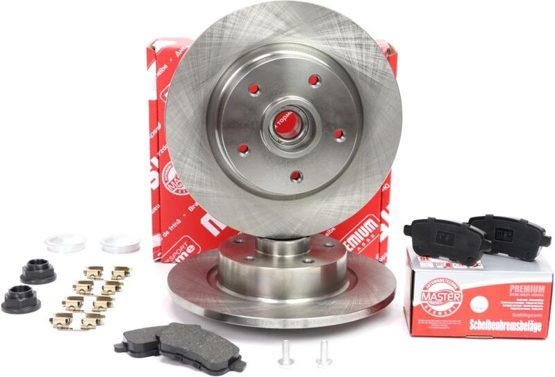 Bremsscheiben Und Bremsbeläge Hinten Renault Fluence, Scenic Iii