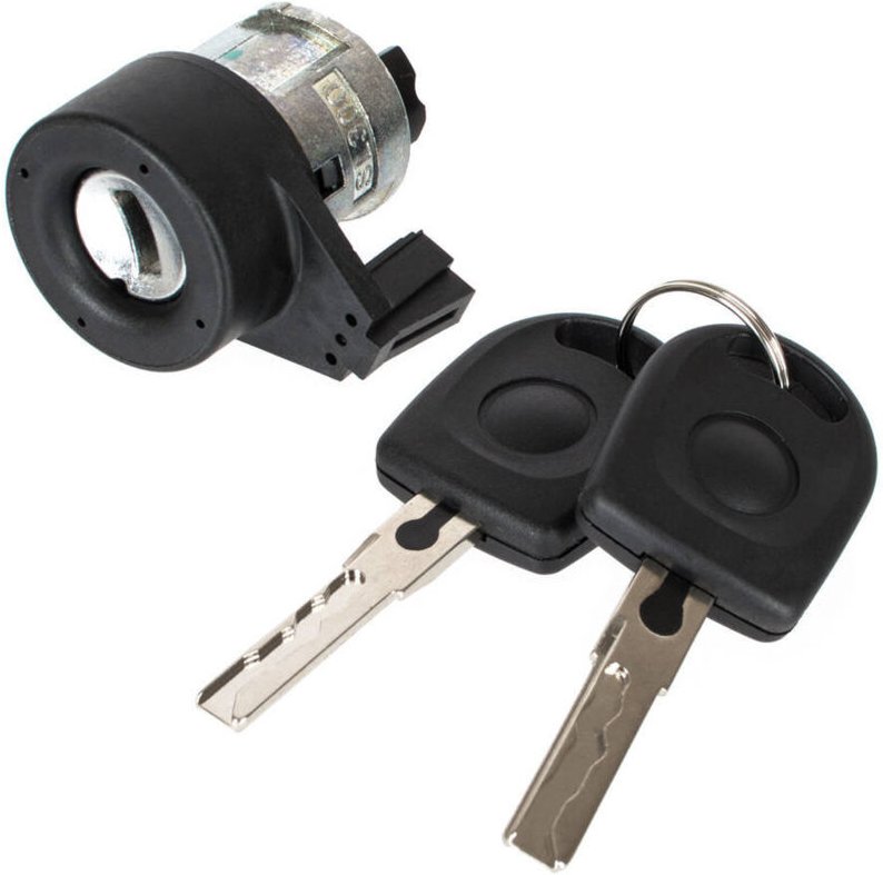 Seat Ibiza III 02-09 Zündschlosseinsatz + 2 Schlüsselset
