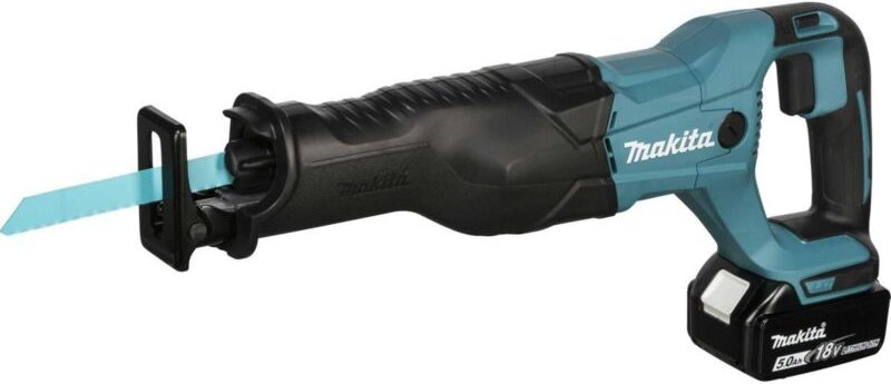 Akku-Reciprosäge DJR186RT, 18V 1x 5,0 Ah und Ladegerät im Koffer - Makita