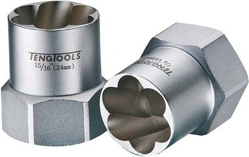 Sechskant-Auszieheinsatz, 3/8, ST38308, 8mm TENGTOOLS 178000204