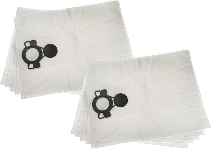 10x Staubbeutel Ersatz für Nilfisk 107419590 für Staubsauger - 32cm x 23cm Weiß - Vhbw