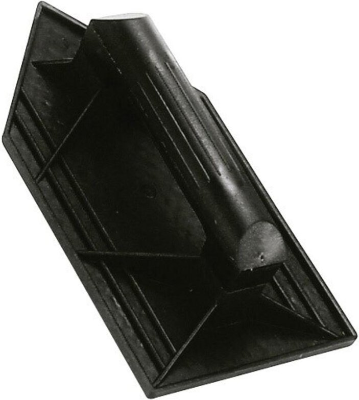 Rundgriff mit Schwimmerspitze aus Kunststoff 26 x 14 cm Schwarz