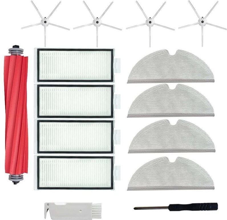 Für Max, Max+, Hauptseitenbürste Hepa-Filter Mopp b