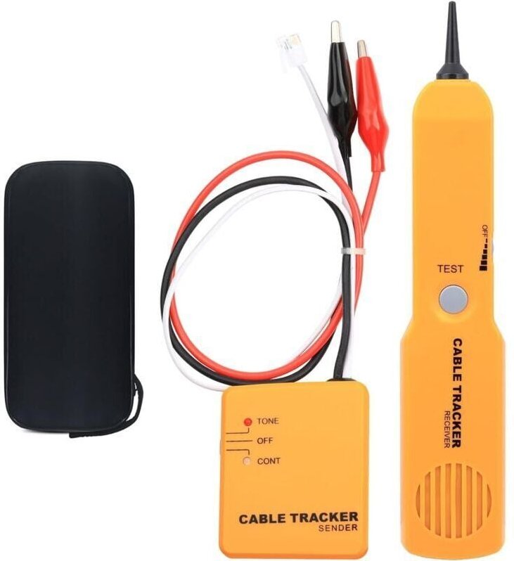 Durchgangsprüfer, Kabelsuchgerät und Tongenerator, störungsfreier multifunktionaler Leitungssucher, Telefonleitungssuche...