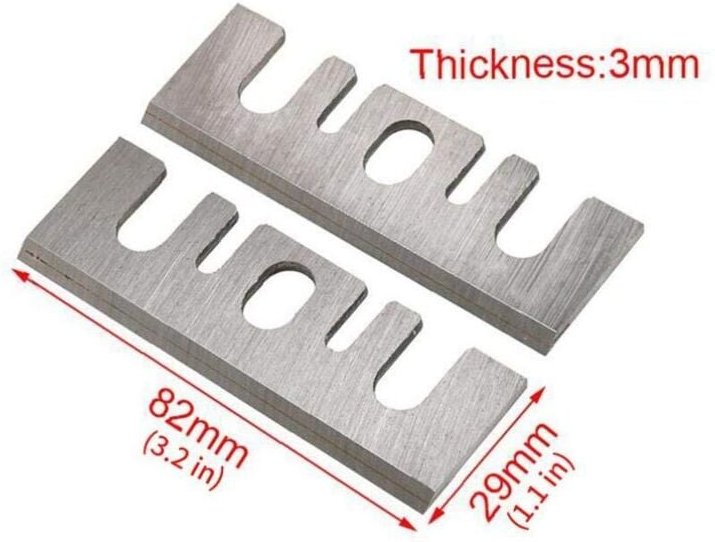 Elektrisches Hobelmesser für Hitachi F20A, Schnittbreite, mit Messerschärfer, Holzhobel, Holzbearbeitungswerkzeuge, Ersa...