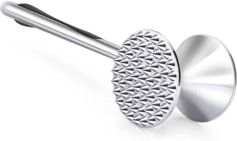 Fleischklopfer mit Hammer, ein Küchengerät zum Zerkleinern von Steaks, Rindfleisch und Geflügel. Robuster, doppelseitige...