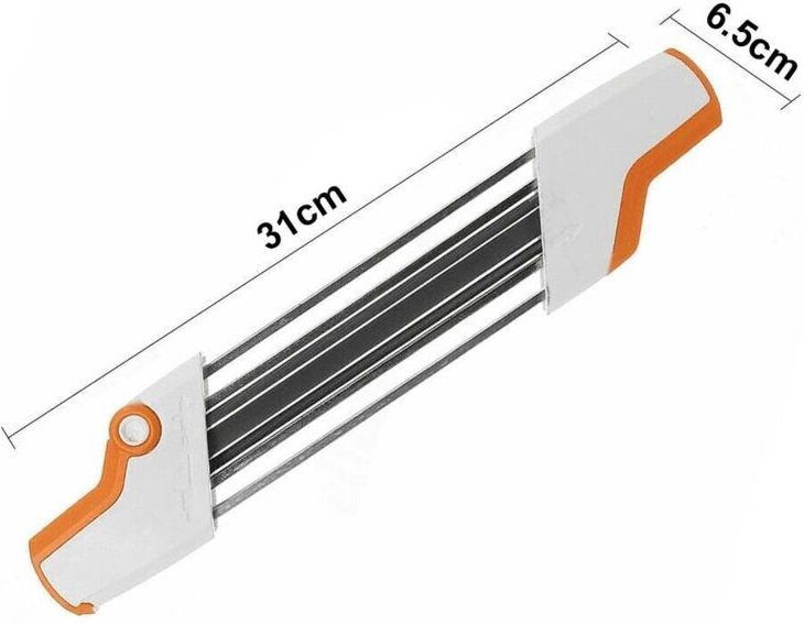 L&h-cfcahl - 2-in-1-Kettensägenschärfer, Kettenschärfer, 4,0 mm, Schärfen, passend für stihl Küche, Kettensägenschärfer ...