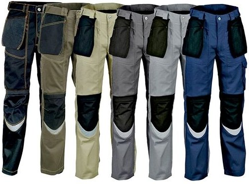 Thumbnail - Arbeitshose BRICKLAYER - Grau/Schwarz L - FR (46) - EU (52)