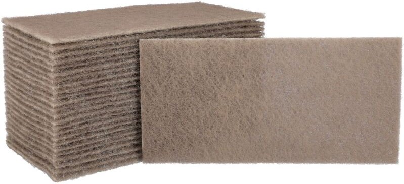 Mirka Mirlon Total 25 Stk Schleifvlies MicroFine Korn 2500 Schleifpads, Schleiffleece zum Anschleifen, Entrosten, Schlei...