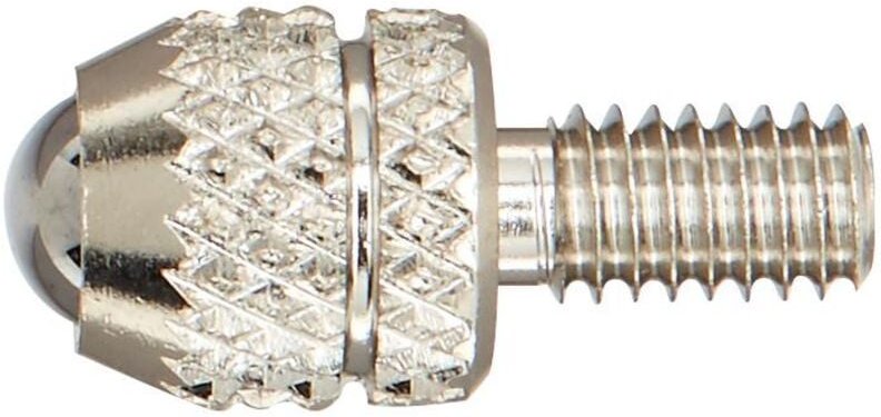 Messeinsatz Länge 6 mm Kugel M2,5 Hartmetall passend zu Messuhren