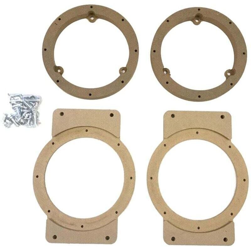 Lautsprecherhalterungen aus Holz für Suzuki Jimny JB64 JB74 2018-2020 Audio-Upgrade-Ringe und -Matten