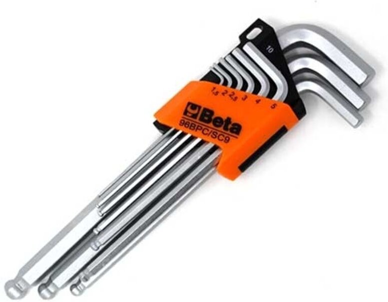 Satz mit 9 Inbusschlüsseln Beta 96BPC/SC9