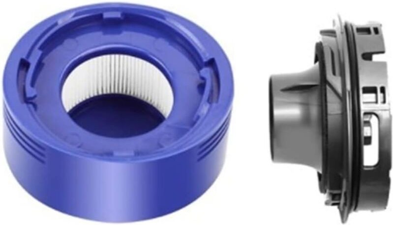 Filter für Dyson V8/V7, Ersatz-Motorrückabdeckung für Dyson V7 V8 Staubsauger + hinteres Filterset