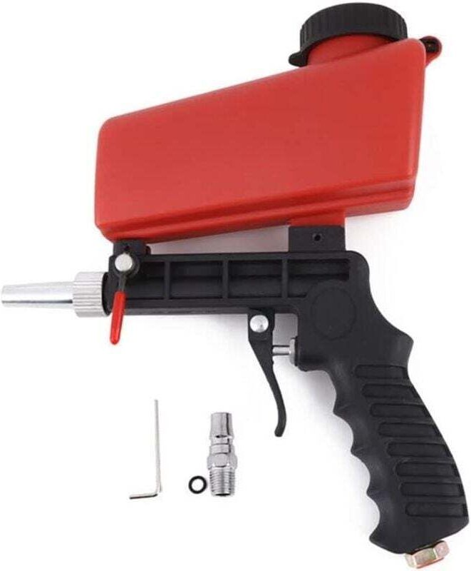 Tragbares pneumatisches Sandstrahlgerät, professionelle Sandstrahlpistole, pneumatisches Sandstrahlgerät zum Entfernen v...