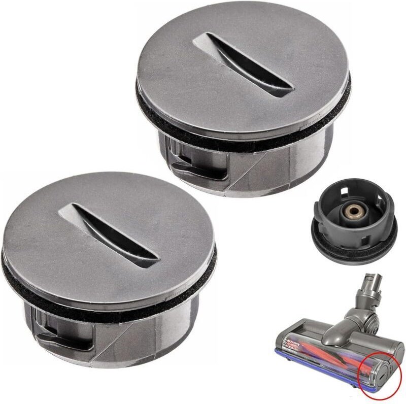 2-teiliger Ersatz-Walzenbürstenkopf für Dyson V6 / DC59 / DC62 / SV03 / SV073 Akku-Staubsauger mit Direktantrieb