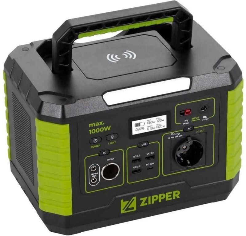 ZI-PS1000 Power Station 999Wh - Zipper