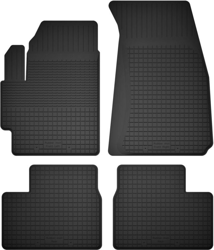 Gummi-Automatten, 4er-Set, Universalmodell: Citroën C4 Cactus II Crossover (2018-)