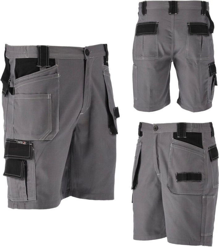 Arbeitshose / Shorts DIM grau/schwarz Gr. L/XL