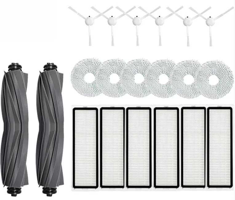 Für Bot L20 Ultra X20 Pro Wichtigsten Seite Pinsel Filter Mopp Staub Tasche